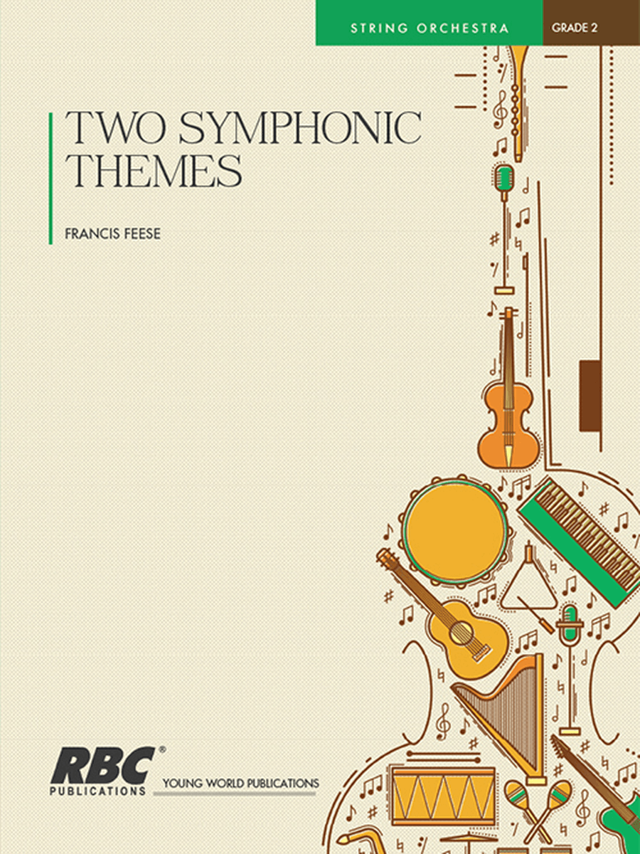 Two Symphonic Themes (Score) String Orchestra scores gallery preview page 1