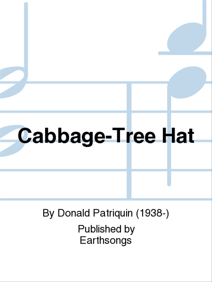 cabbage-tree hat SSA scores gallery preview page 1