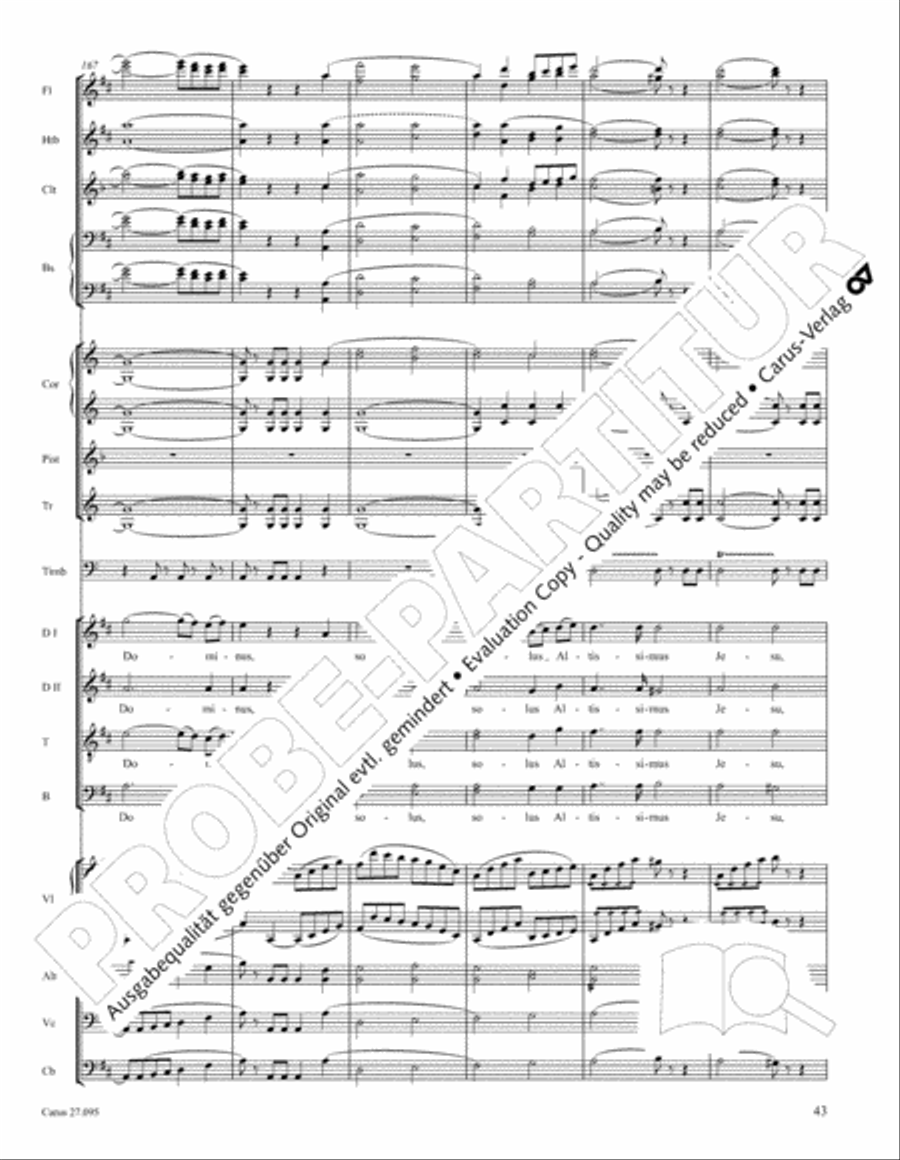 Messe solennelle de sainte Cecile STB scores gallery preview page 56