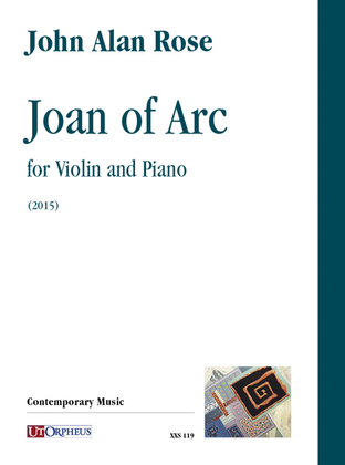 Book cover for Joan of Arc for Violin and Piano (2015)