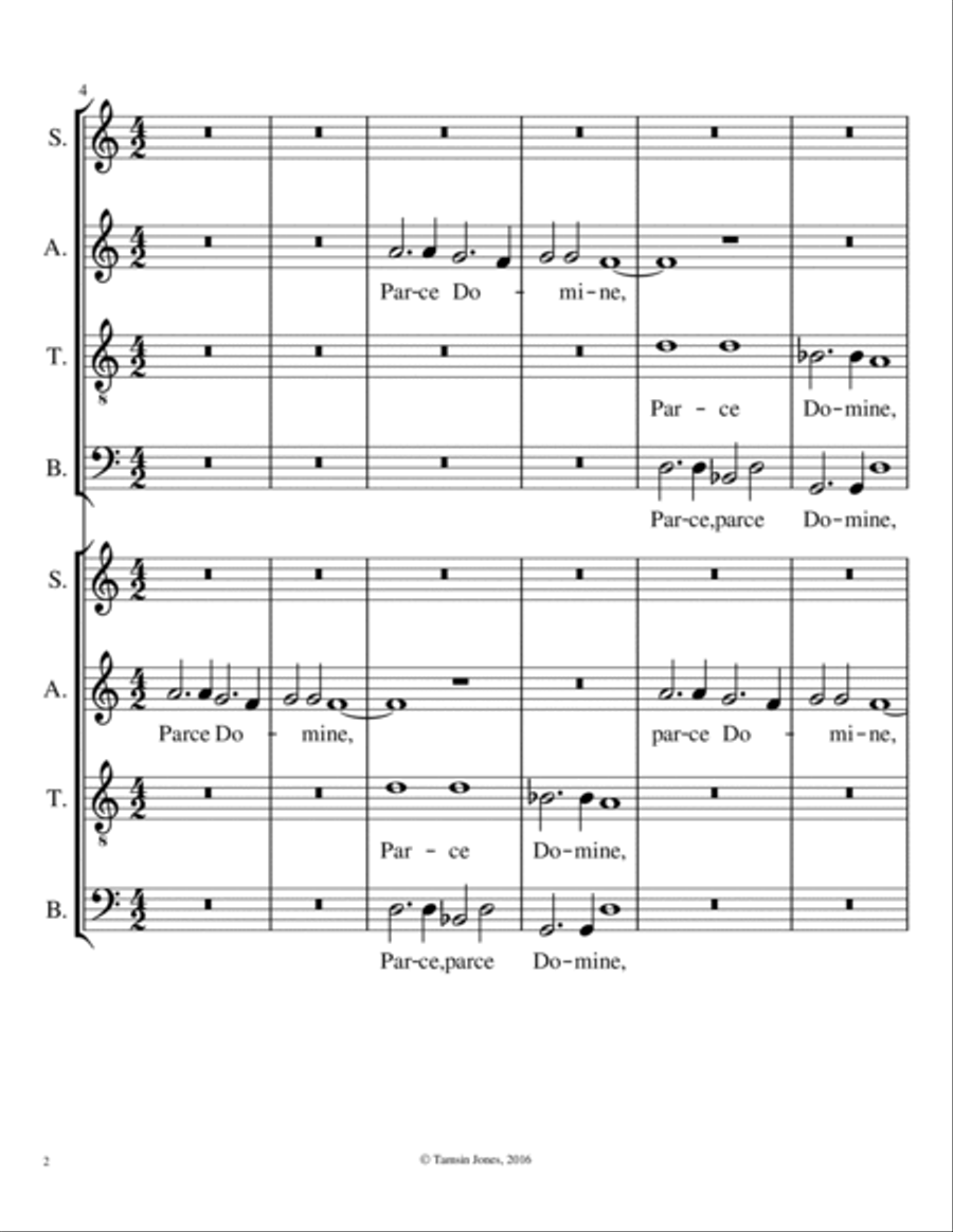 Parce Domine Divisi scores gallery preview page 4