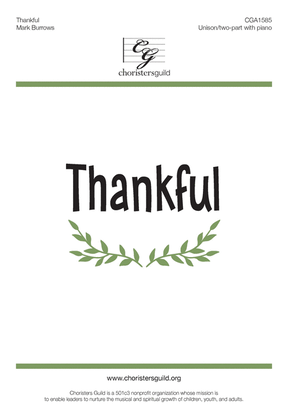 Book cover for Thankful