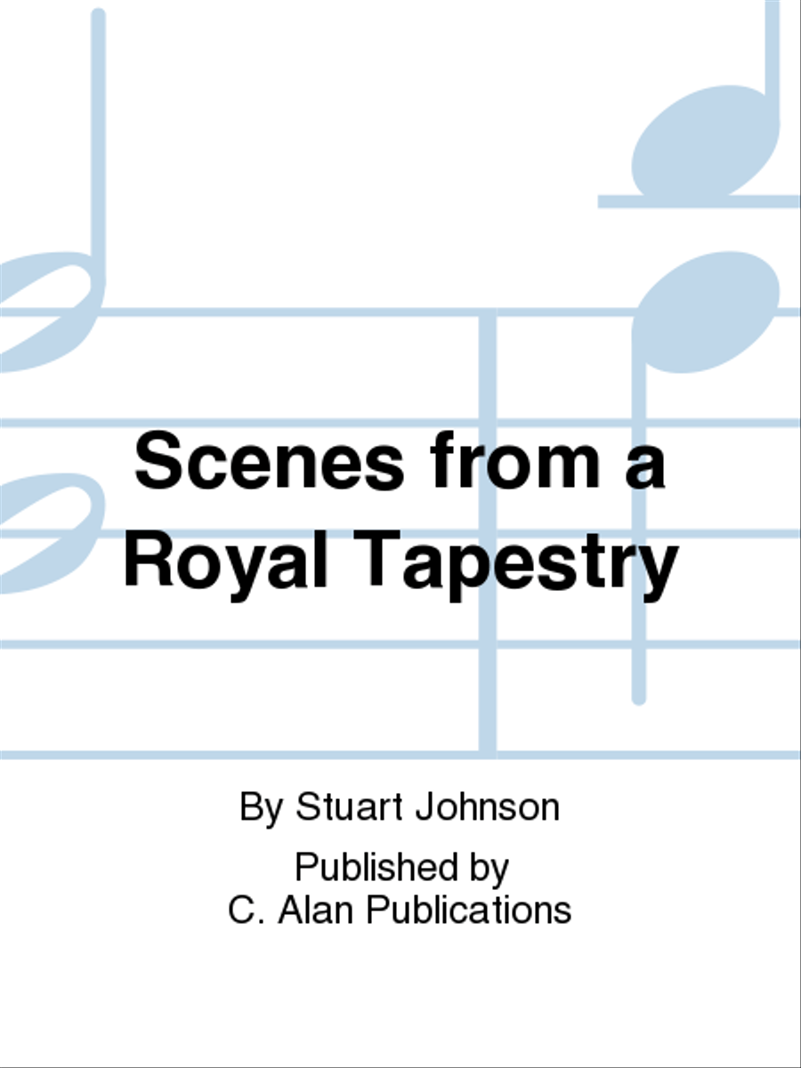 Scenes from a Royal Tapestry Concert Band scores gallery preview page 1