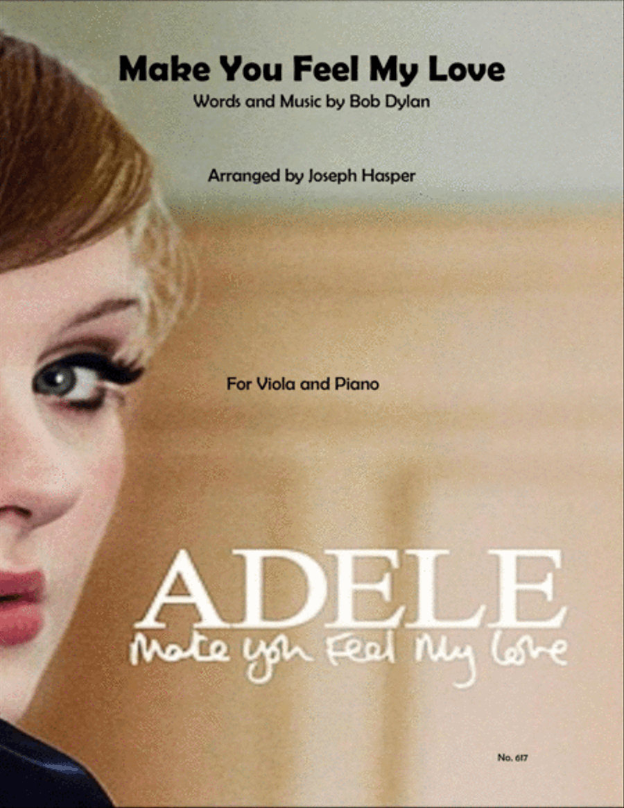 Make You Feel My Love Viola scores gallery preview page 1