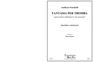 Book cover for Fantasia La Traviata, Op. 146