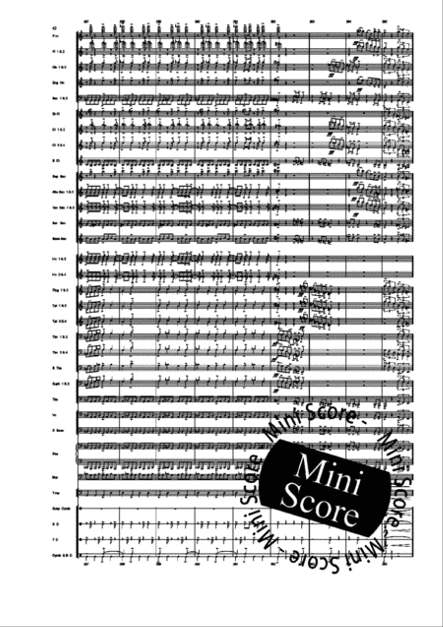 Tetis Concert Band scores gallery preview page 44