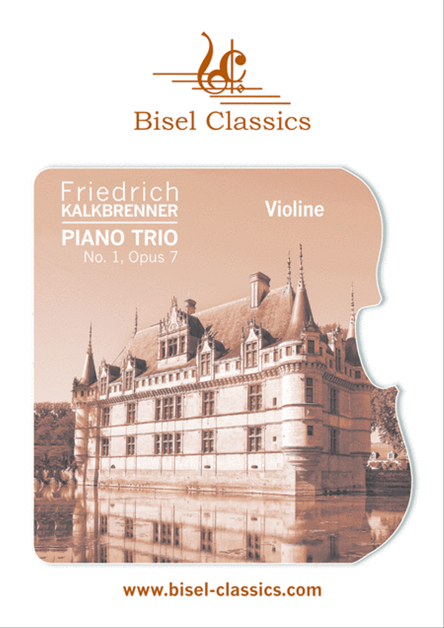 Piano Trio No 1, Opus 7, Violin Part Piano Trio scores gallery preview page 1