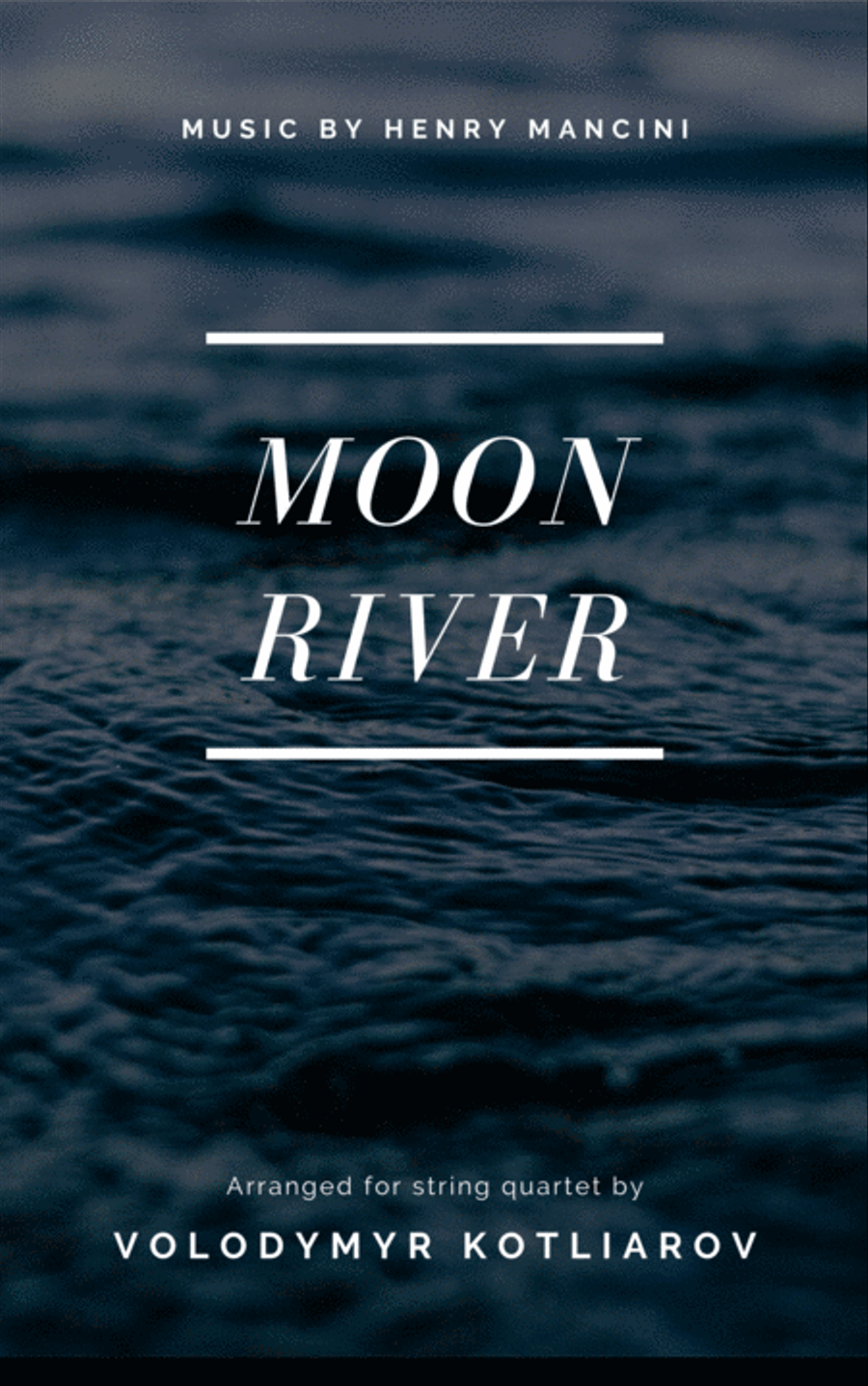 Moon River String Quartet scores gallery preview page 1