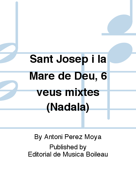 Sant Josep i la Mare de Deu, 6 veus mixtes (Nadala)