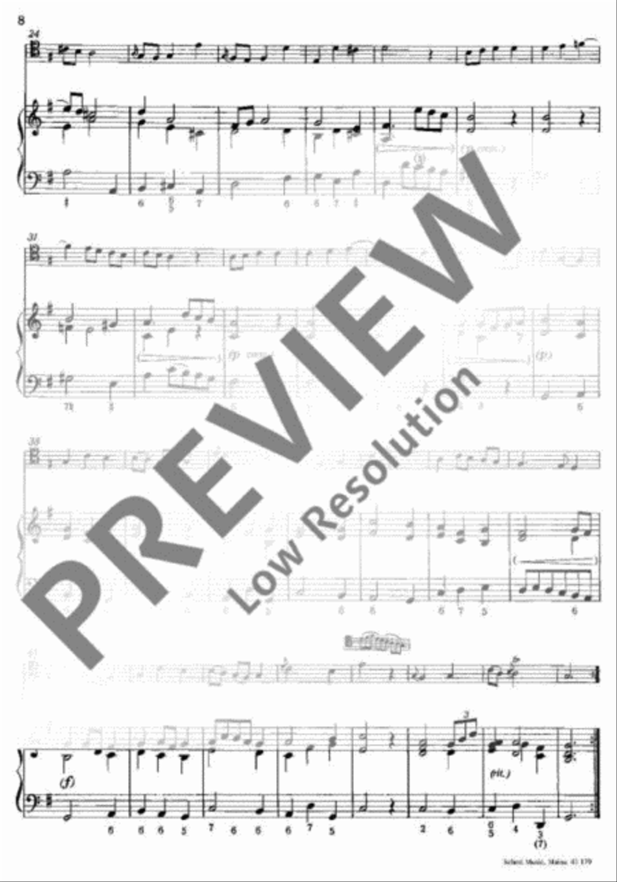 Sonata Cello Solo scores gallery preview page 9