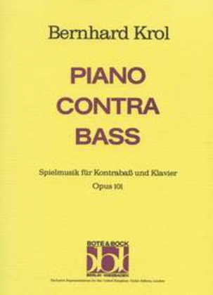 Piano contra Bass op. 101