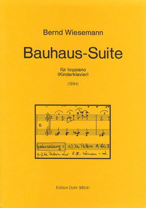 Bauhaus-Suite für toypiano (Kinderklavier) (1994)