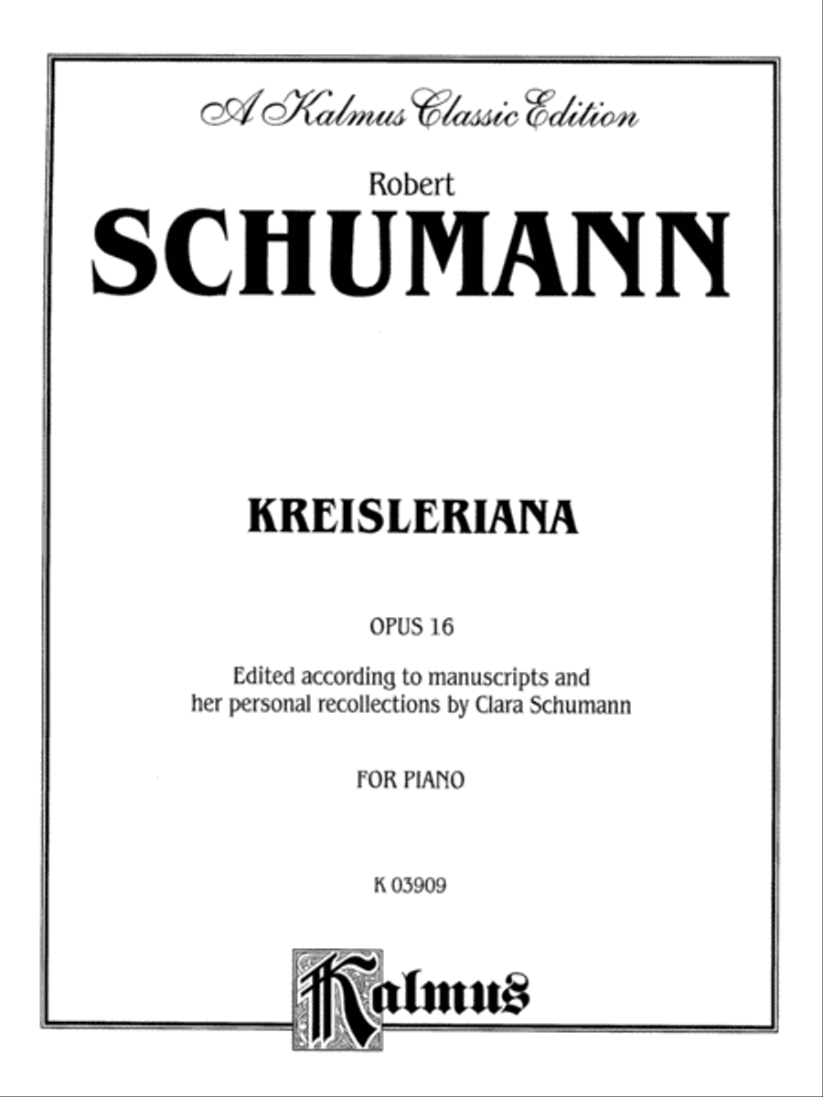 Kreisleriana, Op. 16