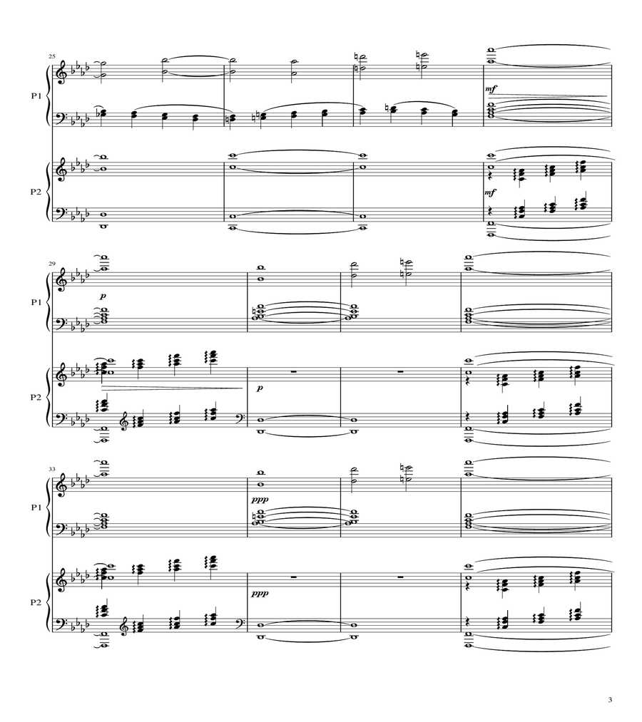 Tchaikovsky - Romeo and Juliet Overture Fantasy TH 42 - Original for 2 pianos (Isida) image number null