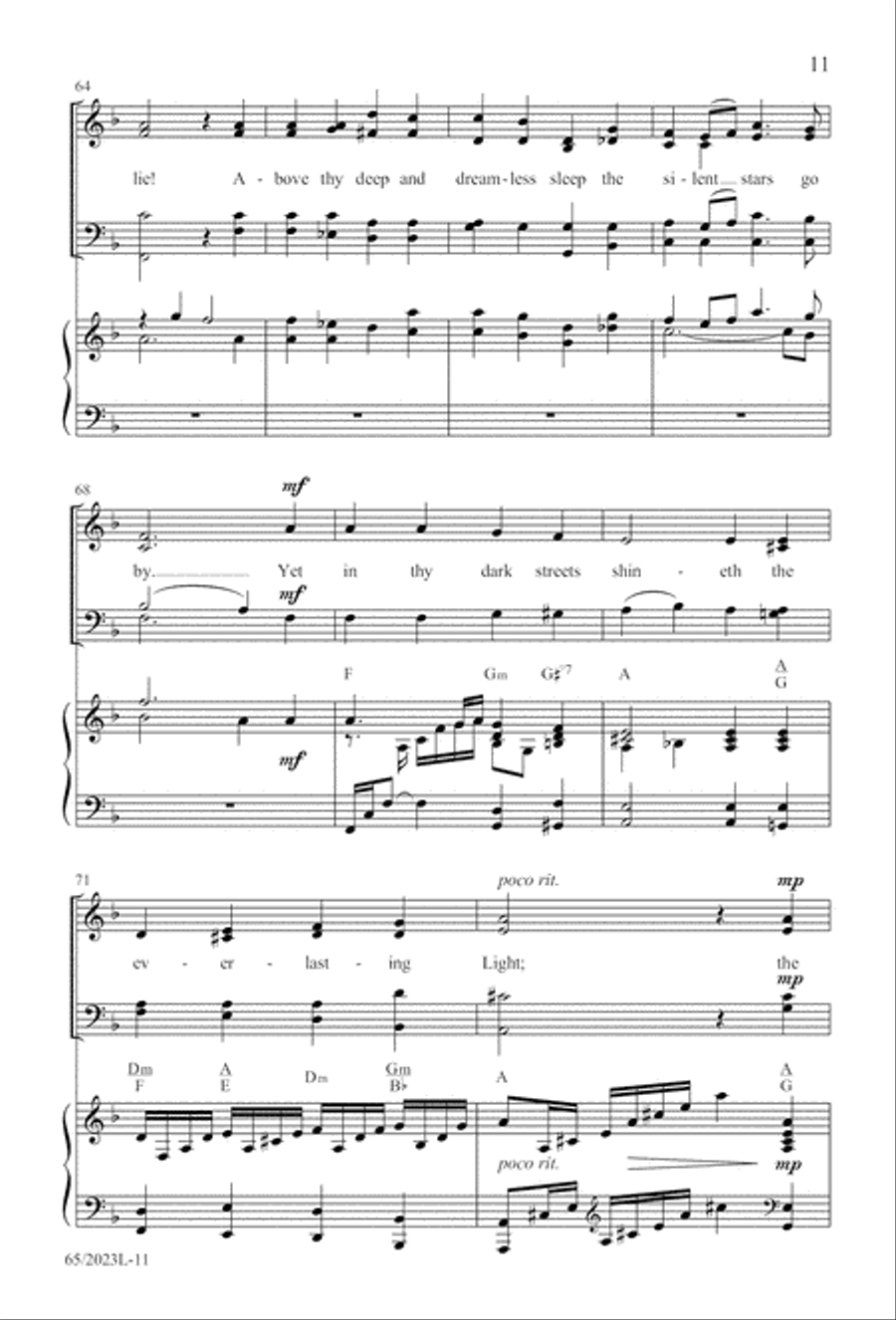 Child of Hope 4-Part scores gallery preview page 12