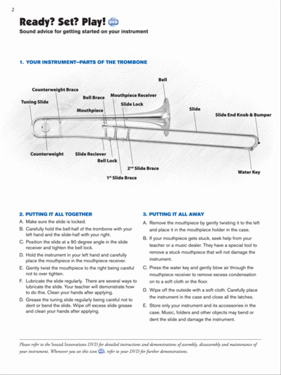 Sound Innovations for Concert Band, Book 1 Concert Band Methods scores gallery preview page 2