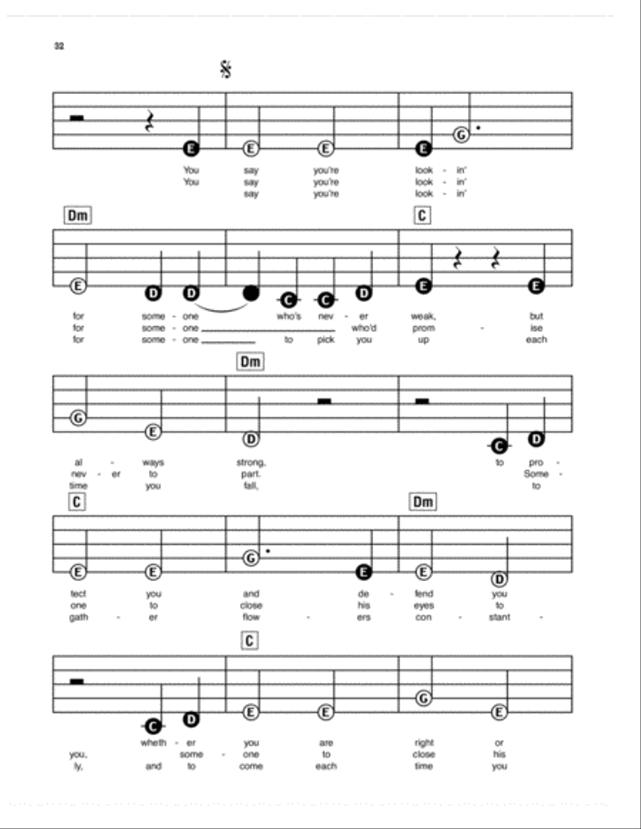 It Ain't Me Babe Electronic Keyboard scores gallery preview page 2