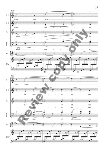 Dawn of Night (Full/Choral Score) image number null