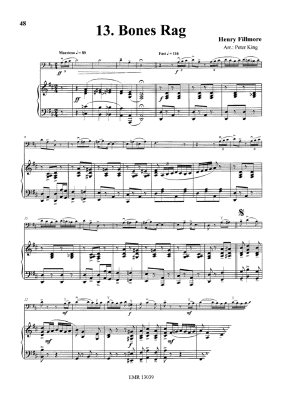 15 Rags Piano Accompaniment scores gallery preview page 15