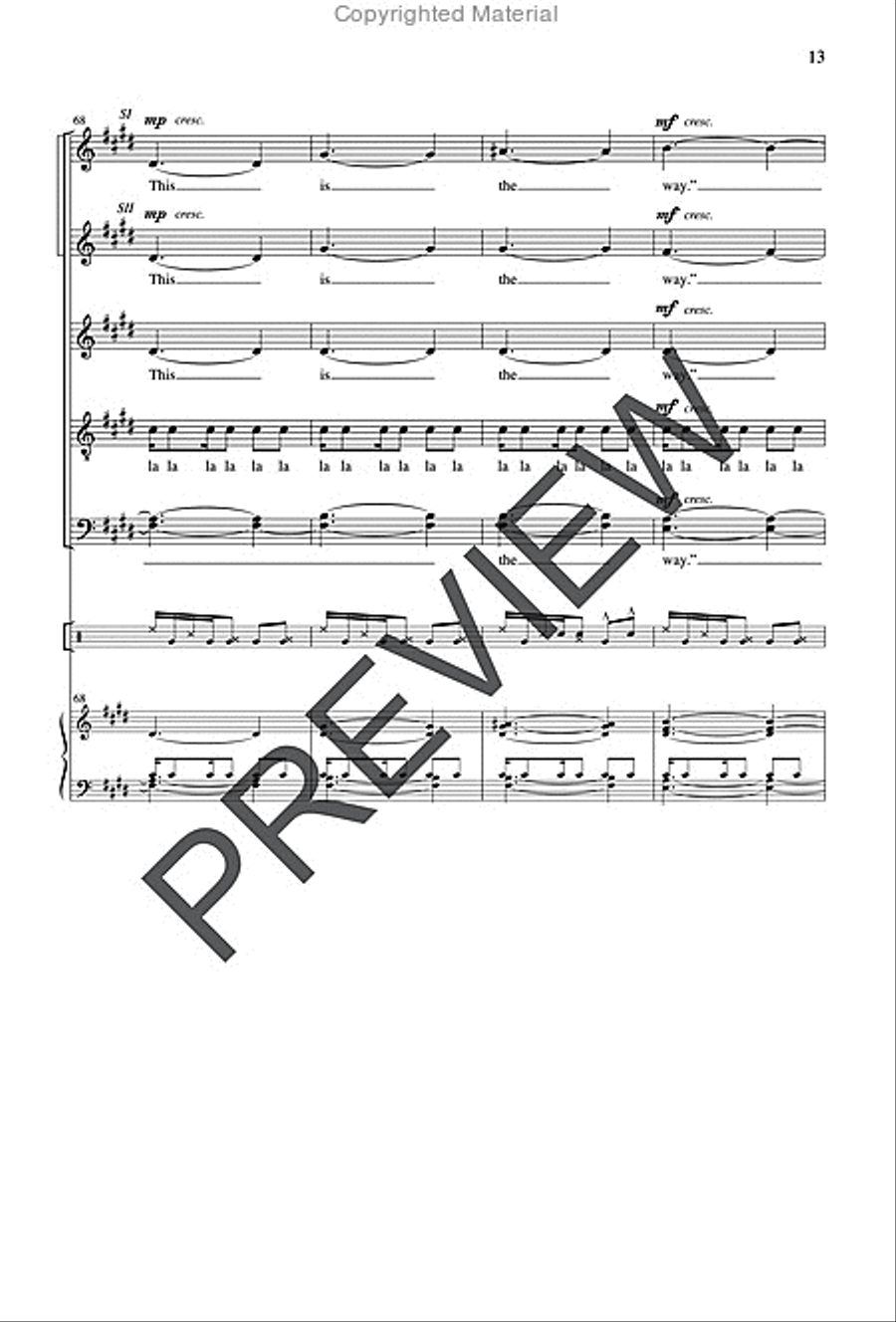 Drumsound Rises Drumsound Rises Divisi scores gallery preview page 12