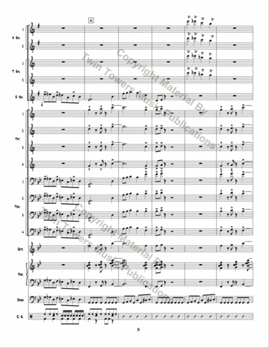 Espionage 2.0 Espionage 2.0 Jazz Ensemble scores gallery preview page 14
