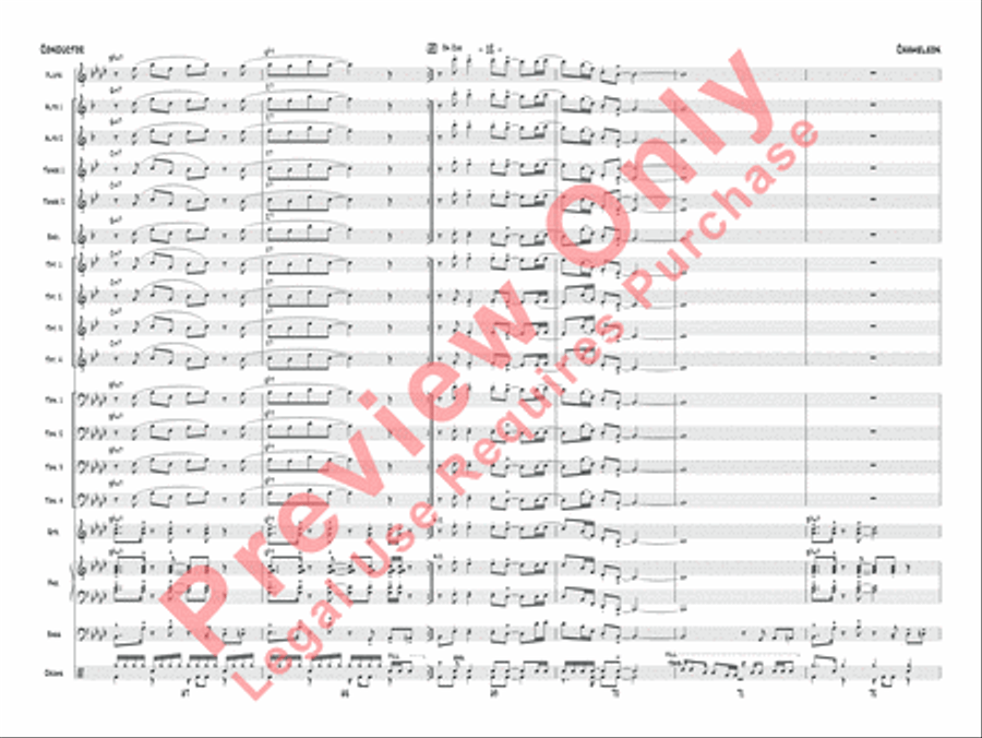 Chameleon Jazz Ensemble scores gallery preview page 15