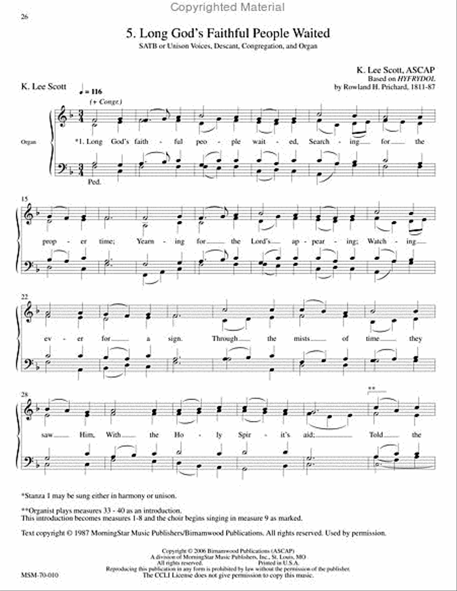 Sing the Songs of Bethlehem (Preview Pak: Score & CD)