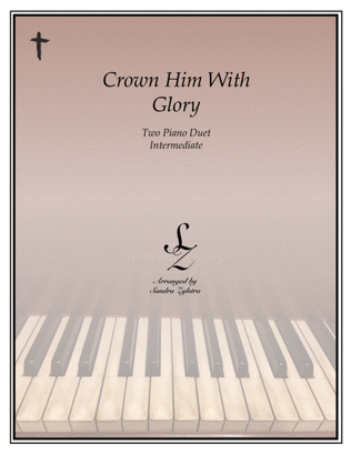 Book cover for Crown Him With Glory (2 piano duet)
