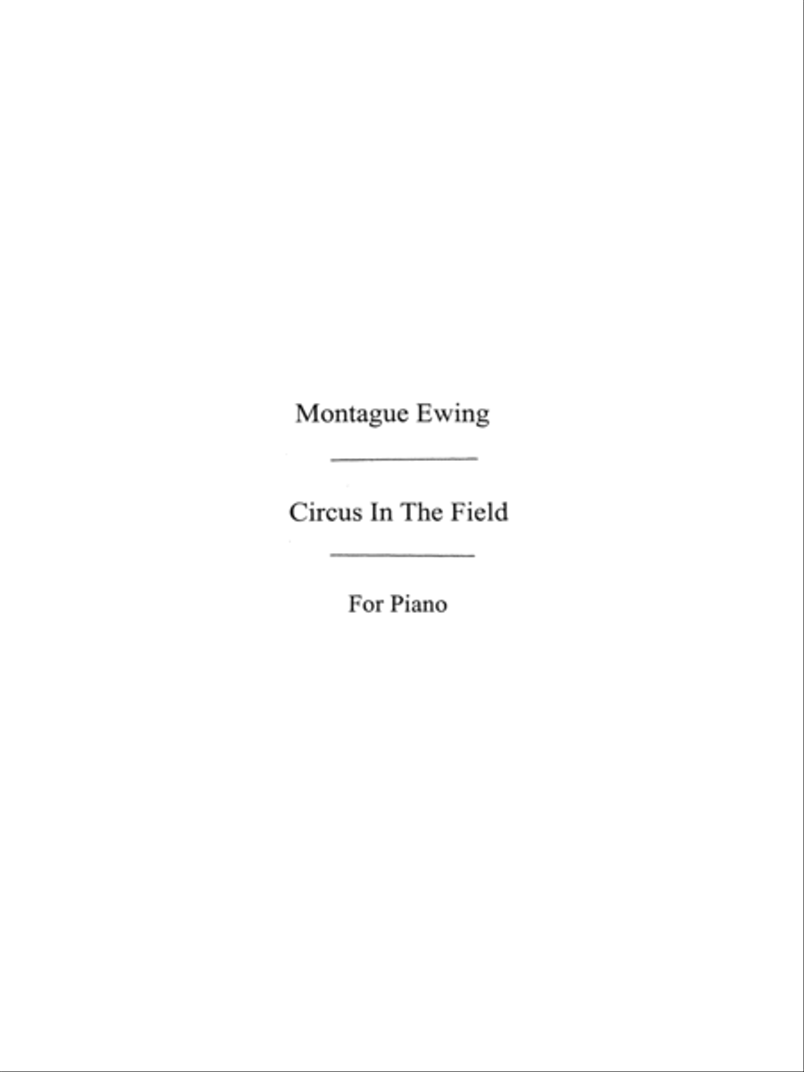 Circus In The Field: Piano Solo scores gallery preview page 1