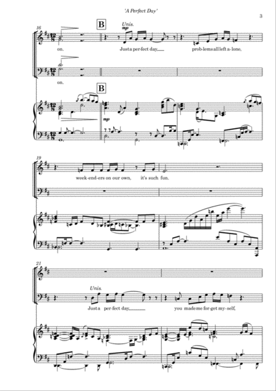 Perfect Day Perfect Day 4-Part scores gallery preview page 5