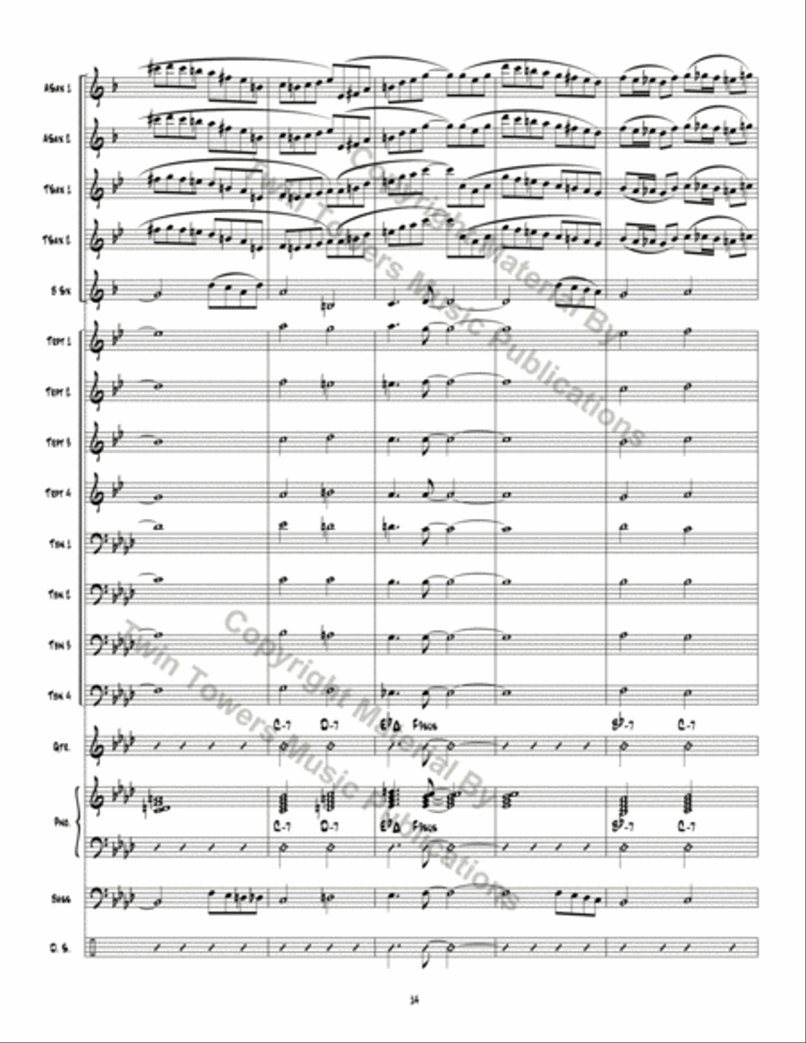 Captiva Island Captiva Island Jazz Ensemble scores gallery preview page 15