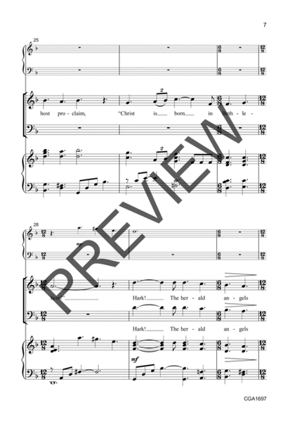 Hark! The Herald Angels Sing - SATB image number null
