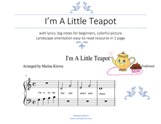 I’m A Little Teapot nursery song