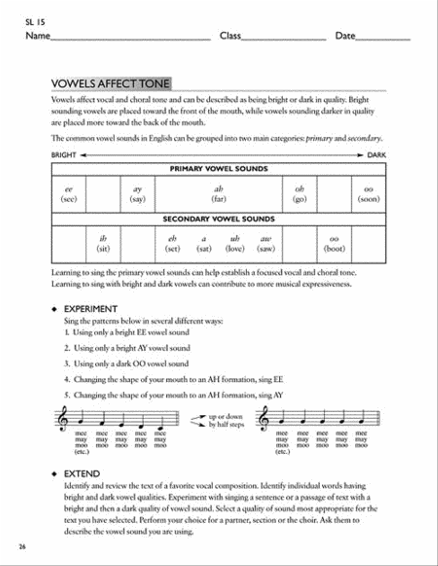 Master Strategies for Choir Choir scores gallery preview page 5