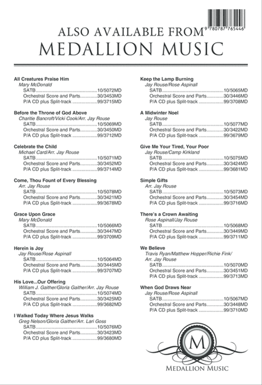 Dear Lord and Father Dear Lord and Father 4-Part scores gallery preview page 12