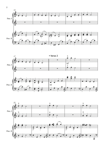 Twinkle Twinkle Little Star - 4-Hands Piano for student and teacher