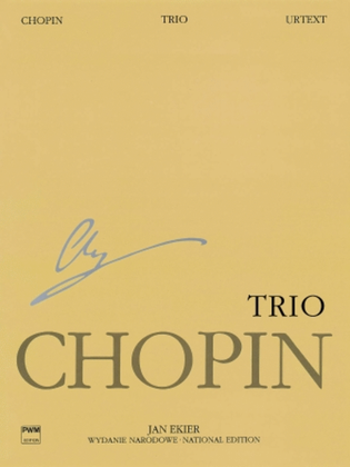 Book cover for Trio Op. 8 for Piano, Violin and Cello