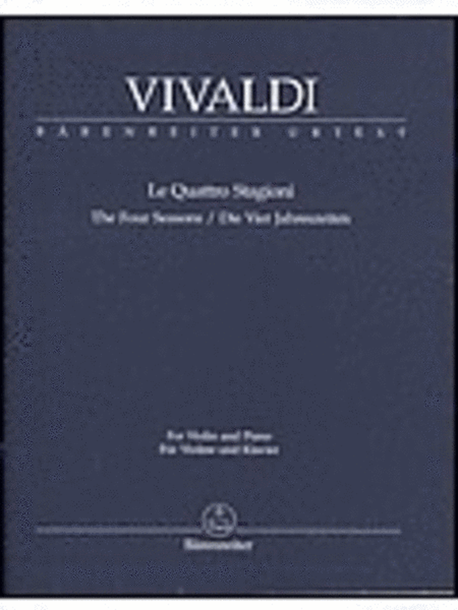 Four Seasons Complete Violin/Piano Urtext