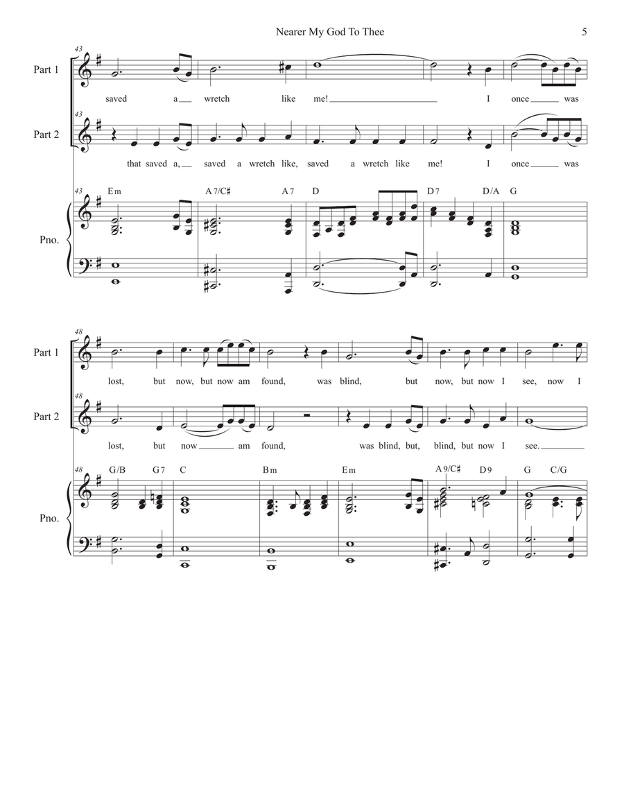 Nearer My God To Thee (with 