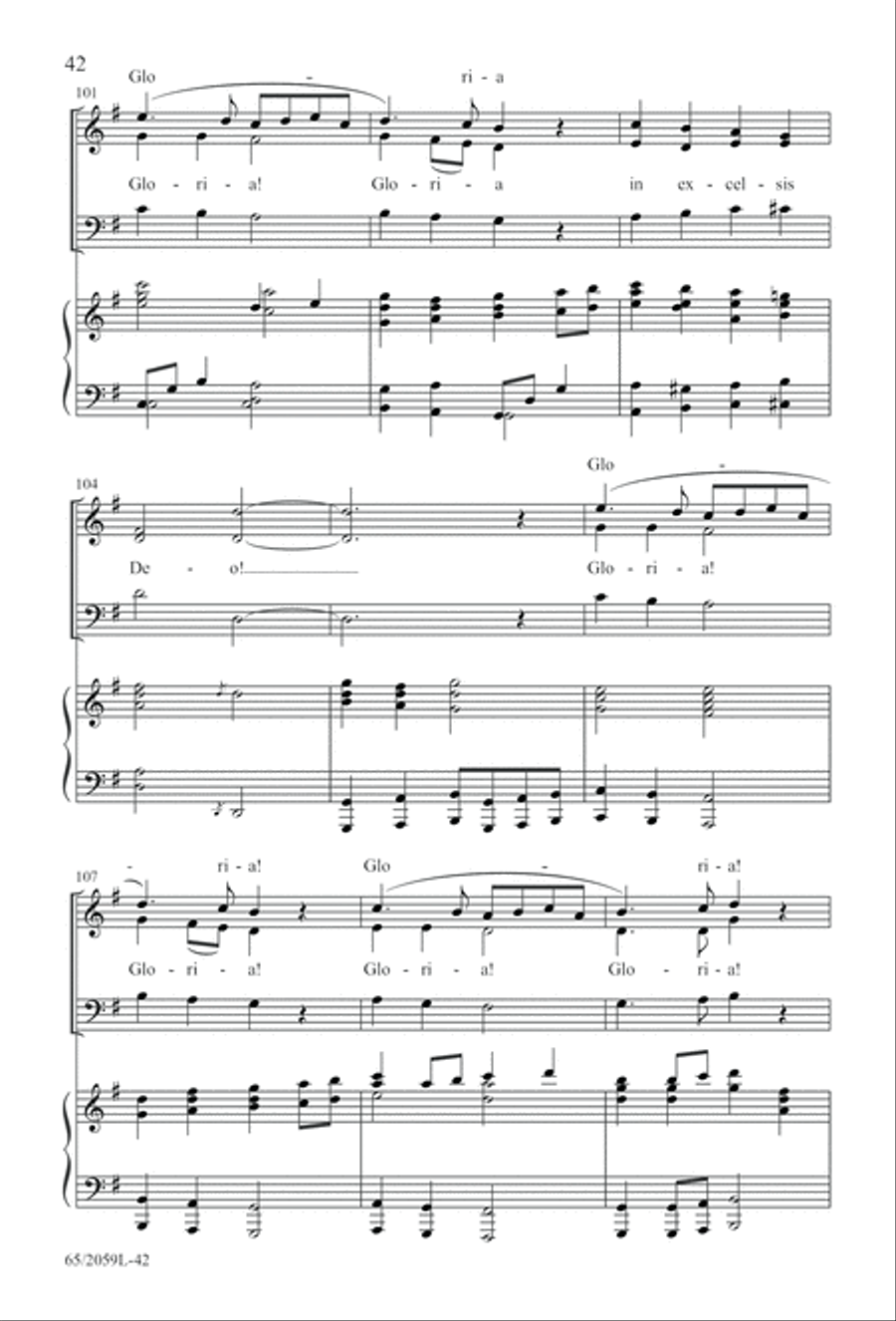 The Christmas Story The Christmas Story 3-Part scores gallery preview page 43