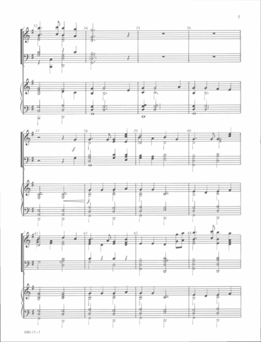An English Christmas - 3-5 octaves - full score 5-Octaves scores gallery preview page 5