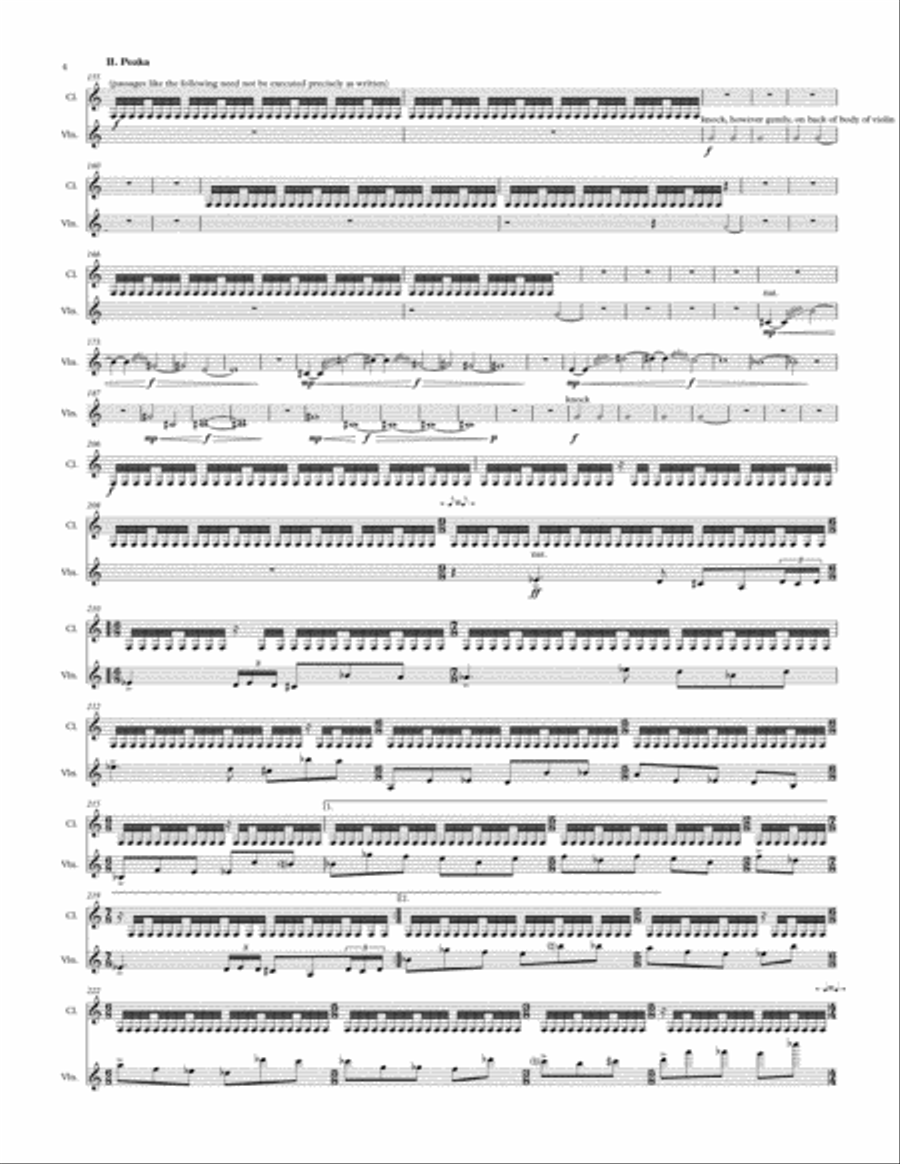 Nordzesse Clarinet scores gallery preview page 4