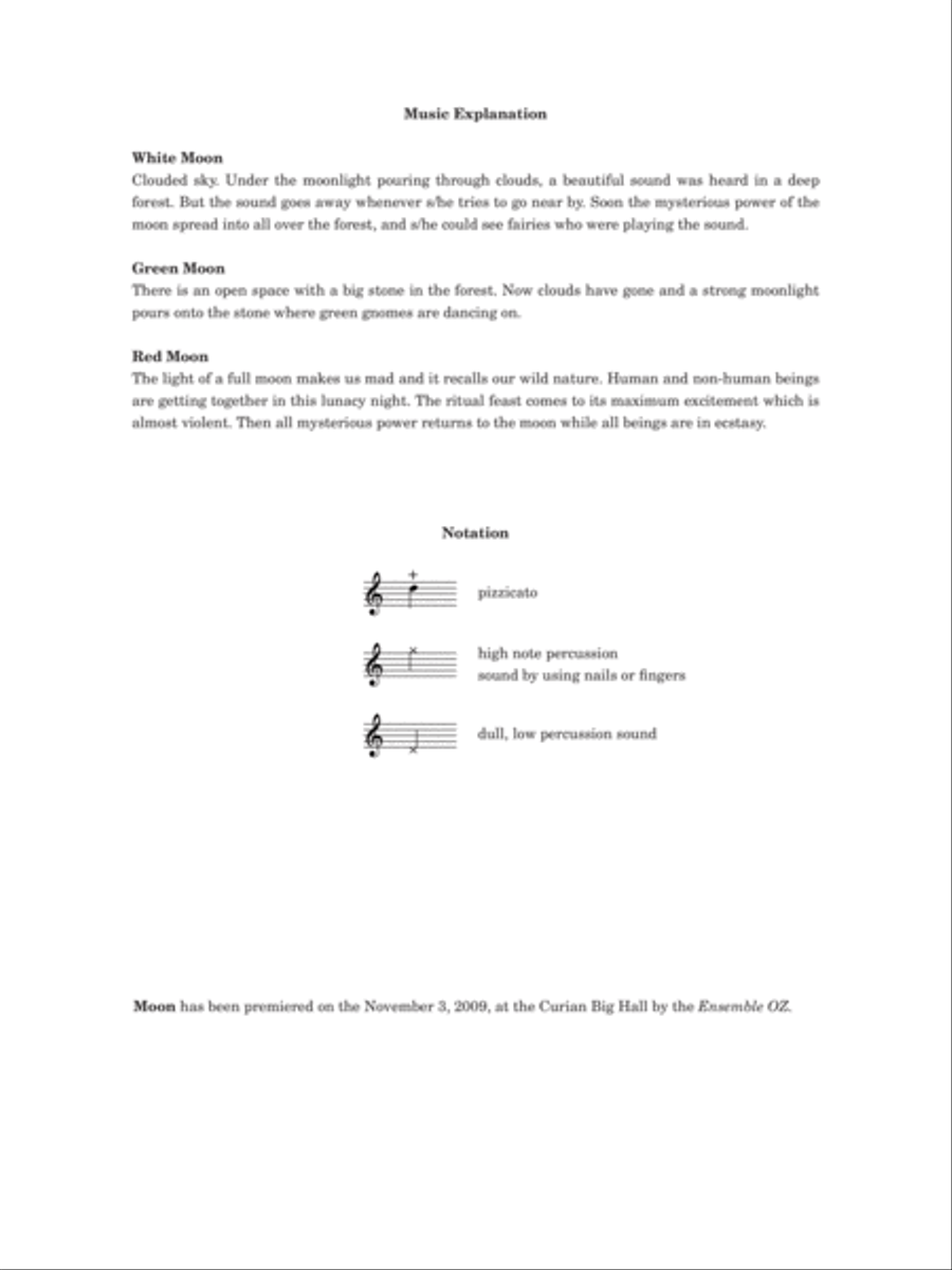 Moon Moon Guitar Ensemble scores gallery preview page 4