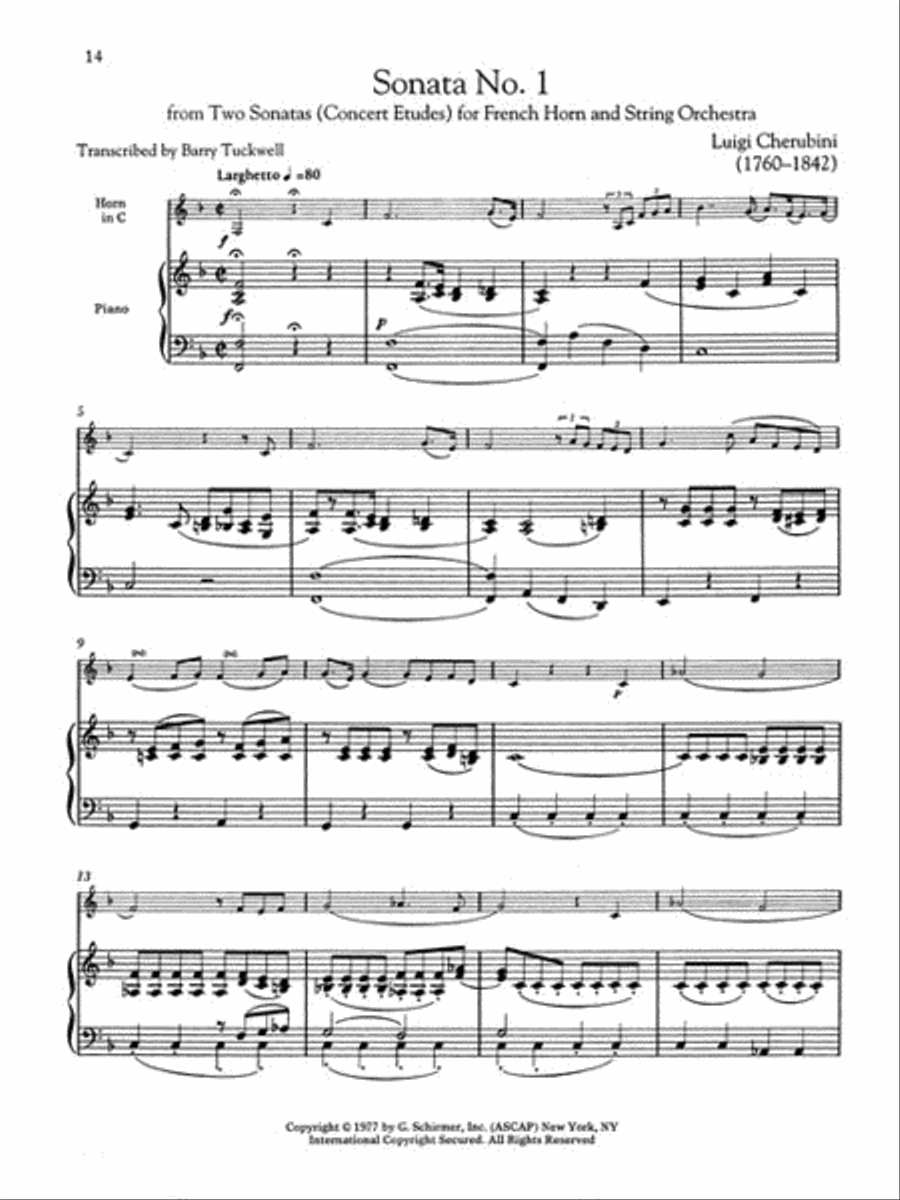The Horn Collection – Intermediate Level Horn scores gallery preview page 5