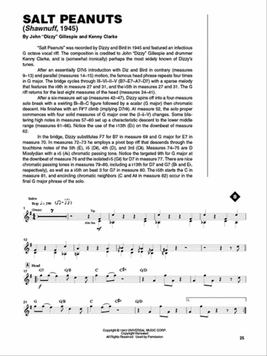 Dizzy Gillespie Trumpet scores gallery preview page 5