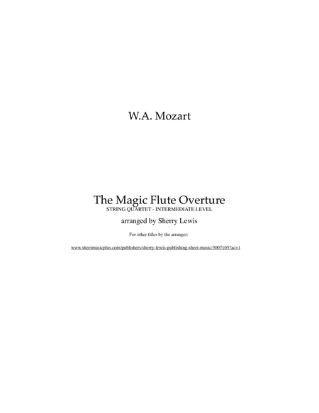 The Magic Flute Overture, Adagio & Allegro image number null