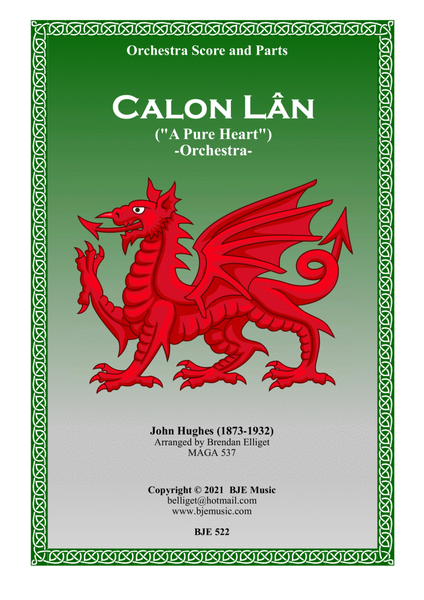 Calon Lân ("A Pure Heart") - Orchestra Score and Parts PDF image number null