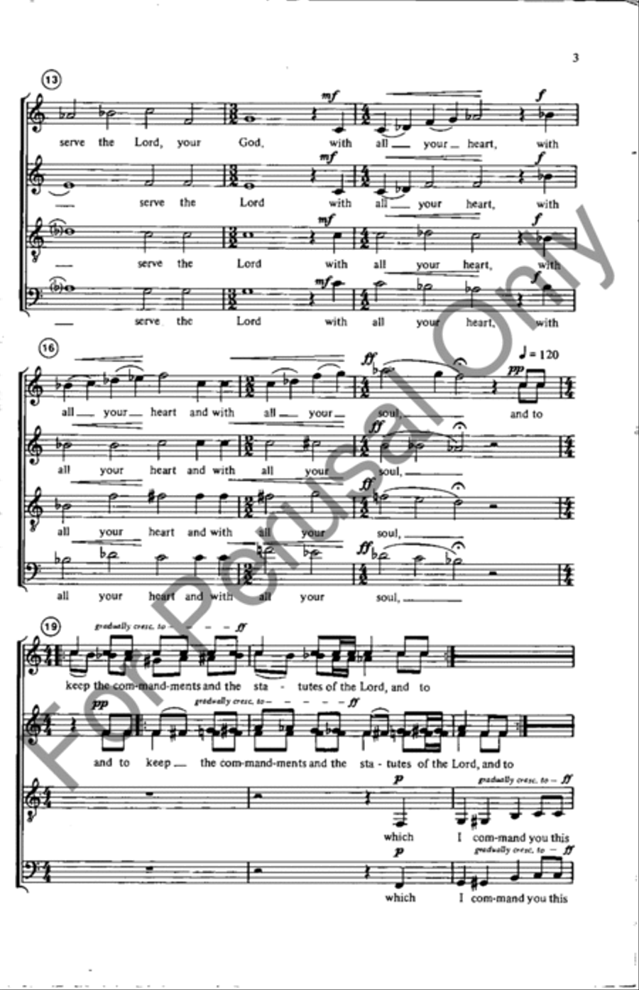 What The Lord Requires 4-Part scores gallery preview page 3