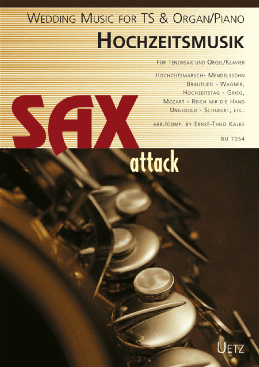 Wedding Music Tenor Saxophone scores gallery preview page 1