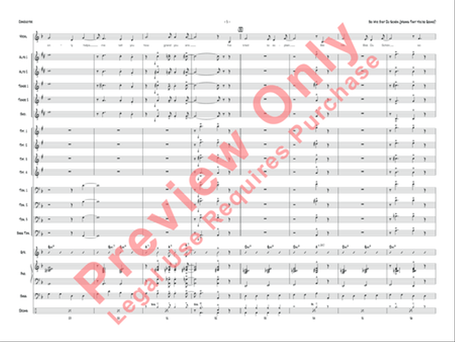 Bei Mir Bist Du Schon (Means That You're Grand) Jazz Ensemble scores gallery preview page 6